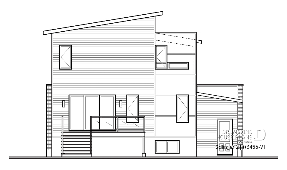 rear elevation - Sallinger 2