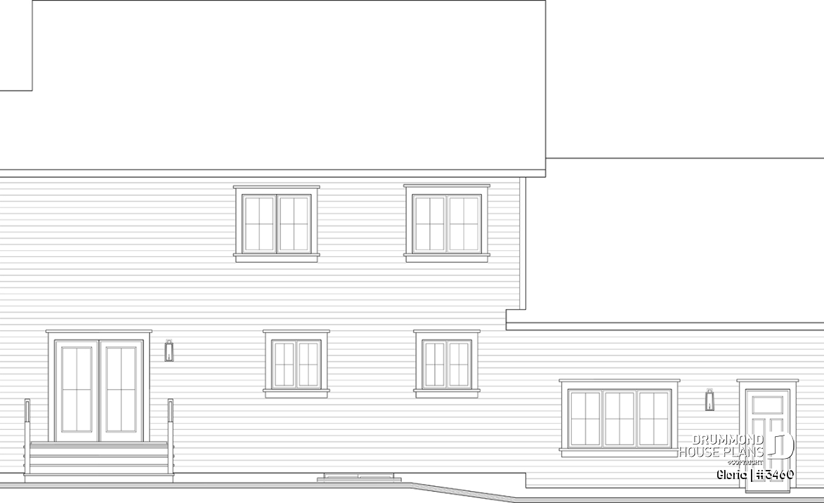 rear elevation - Gloria