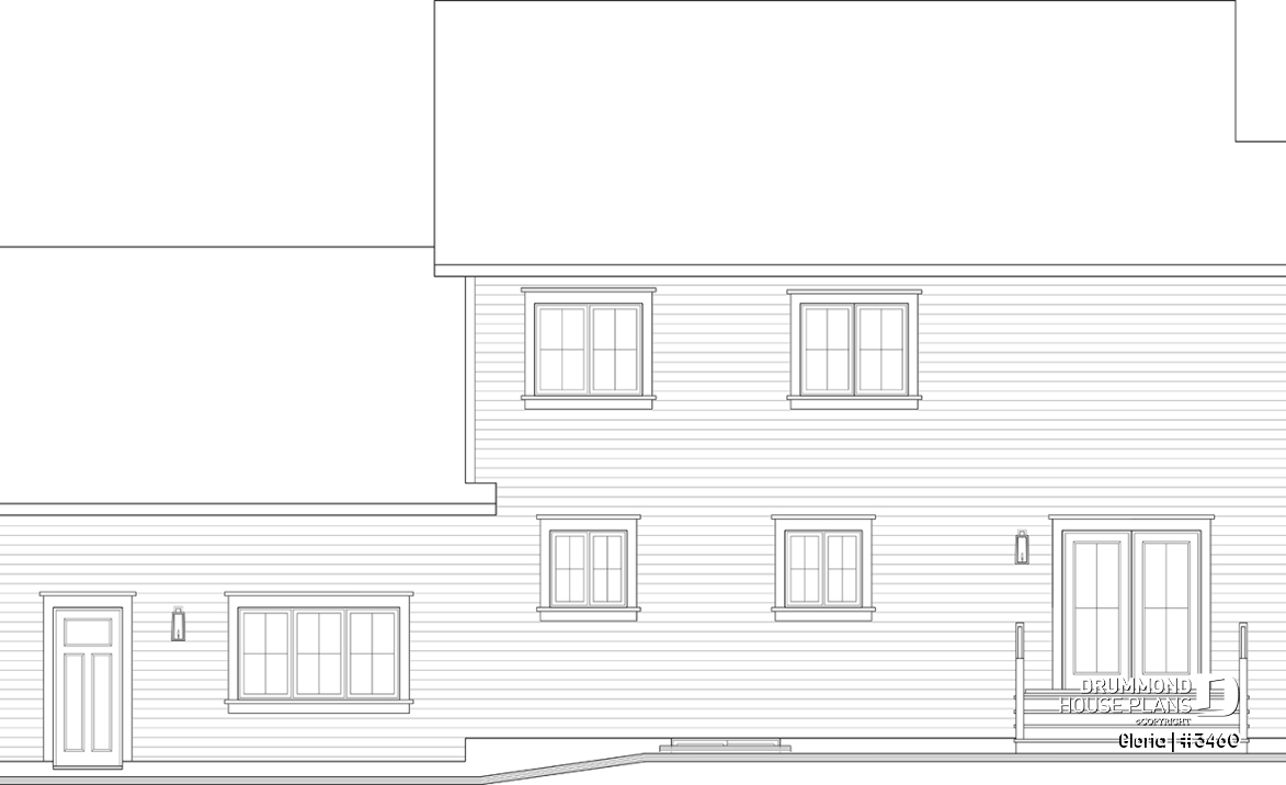 rear elevation - Gloria