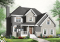 front - BASE MODEL - 4 to 5 bedrooms, 3 bathrooms floor plan, 2-car garage, large game room, formal living room with fireplace - Kensington 2