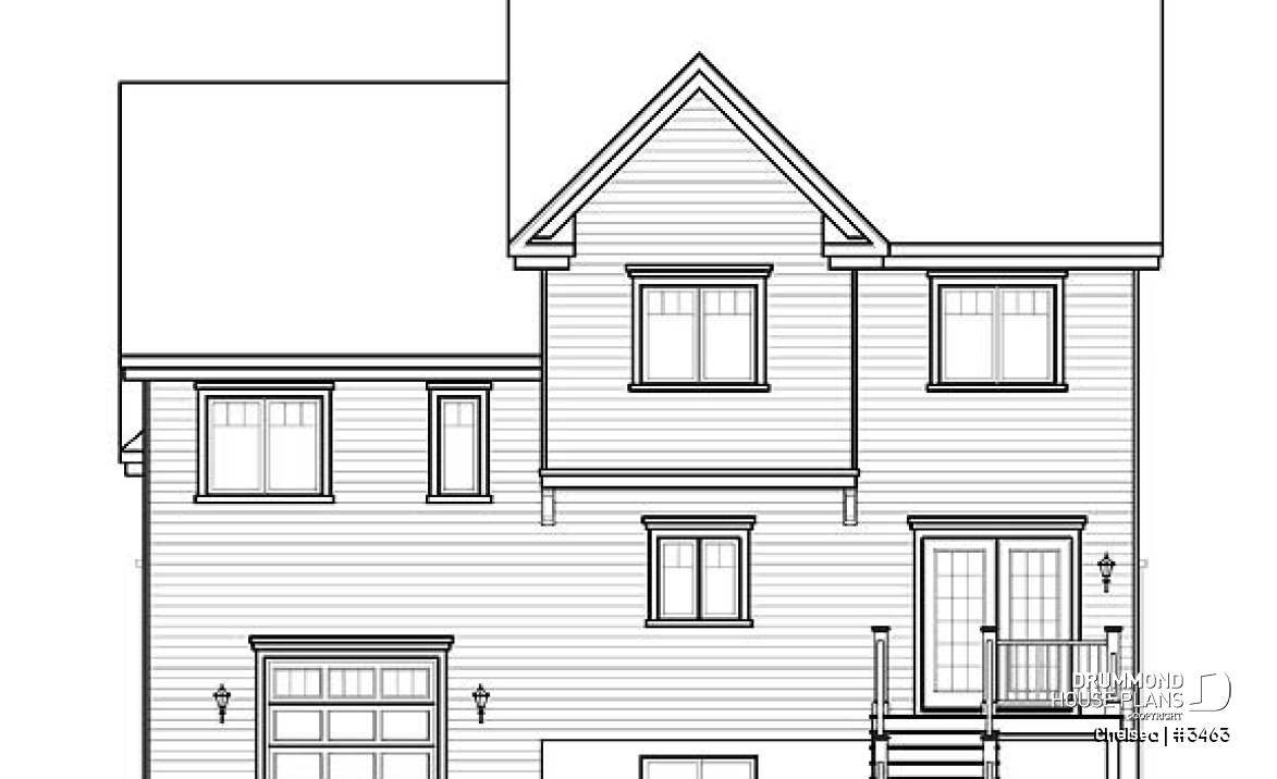 rear elevation - Chelsea
