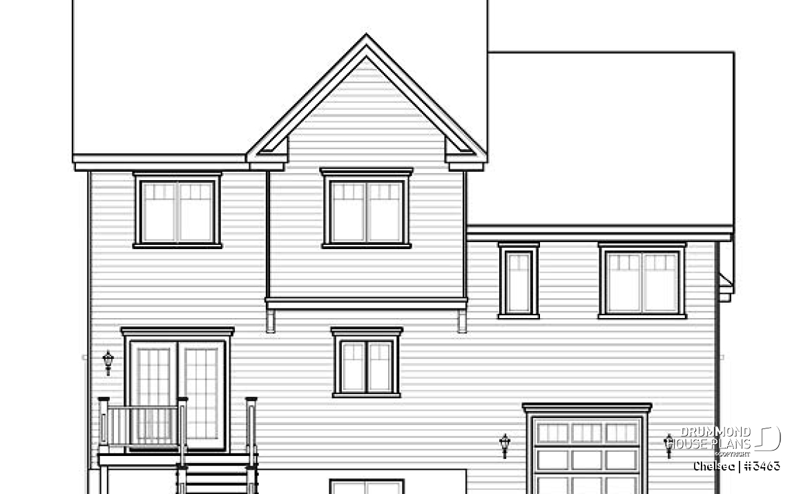rear elevation - Chelsea