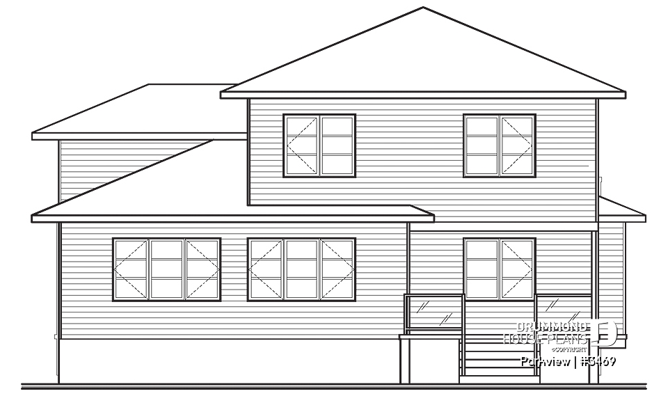 rear elevation - Parkview