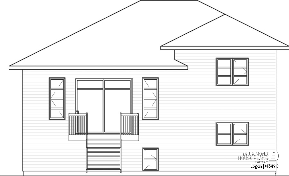 rear elevation - Logan