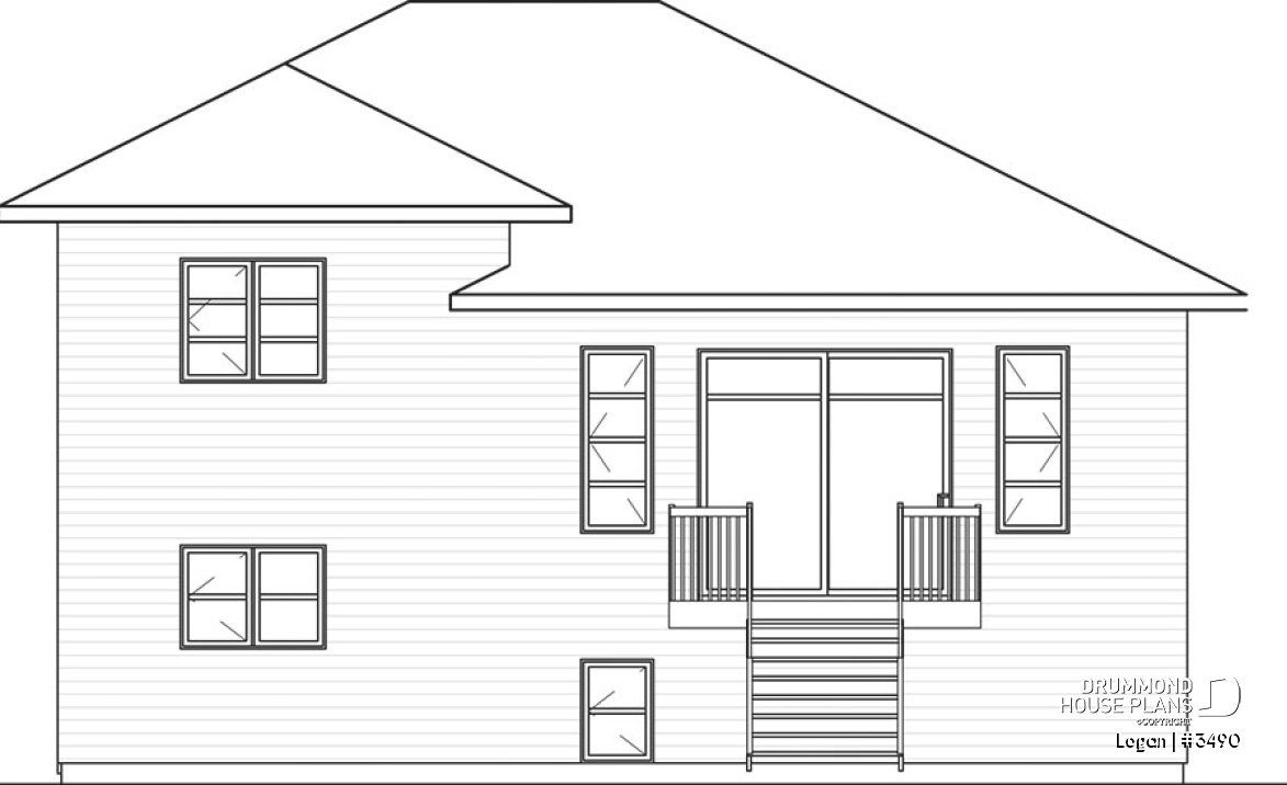 rear elevation - Logan