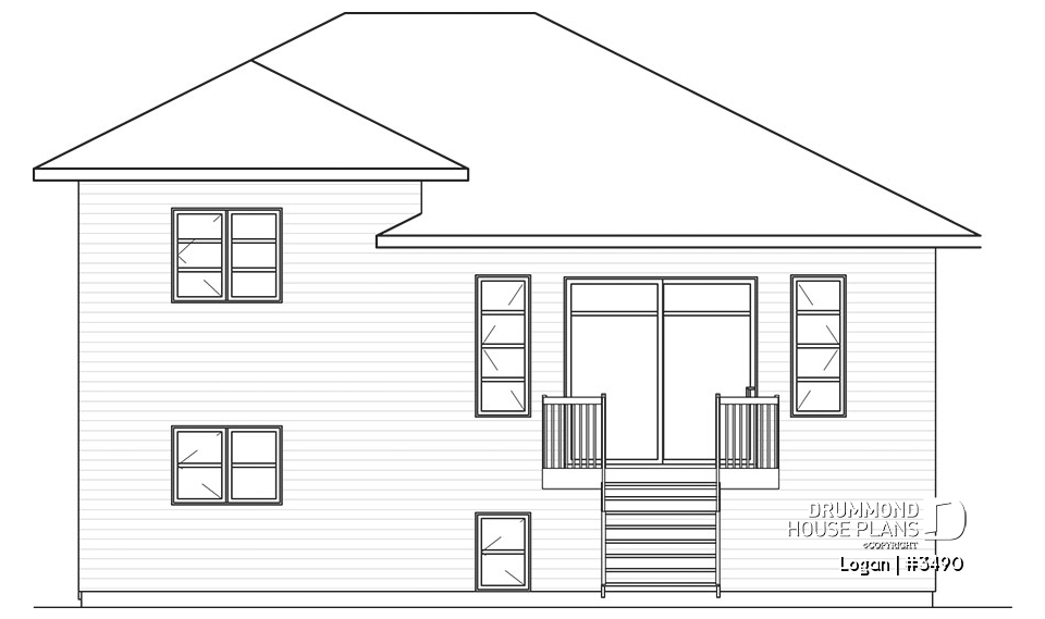rear elevation - Logan