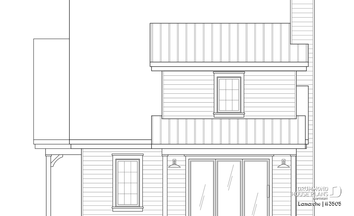 rear elevation - Lamarche