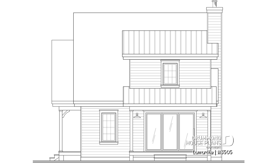 rear elevation - Lamarche