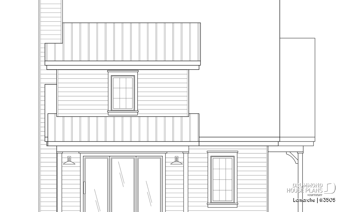 rear elevation - Lamarche