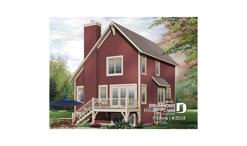 Rear view - BASE MODEL - Pisonne