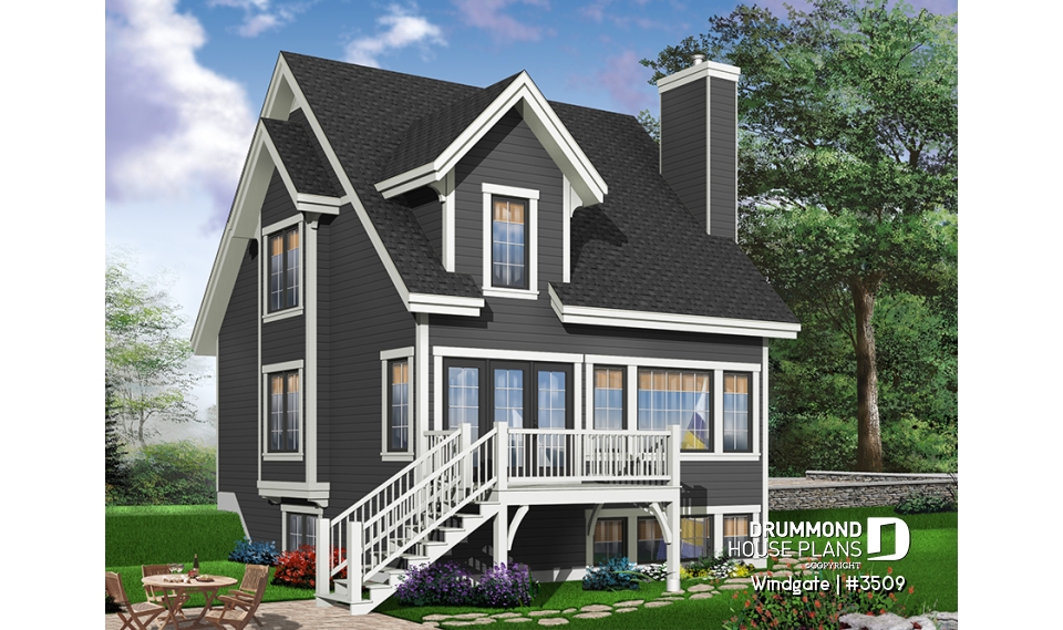 Rear view - BASE MODEL - Windgate