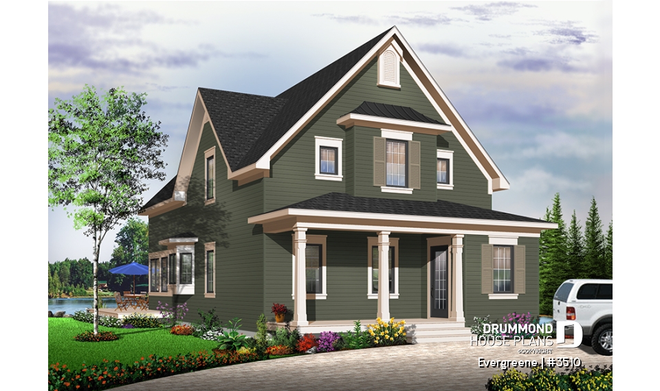 Color version 4 - Front - Evergreene