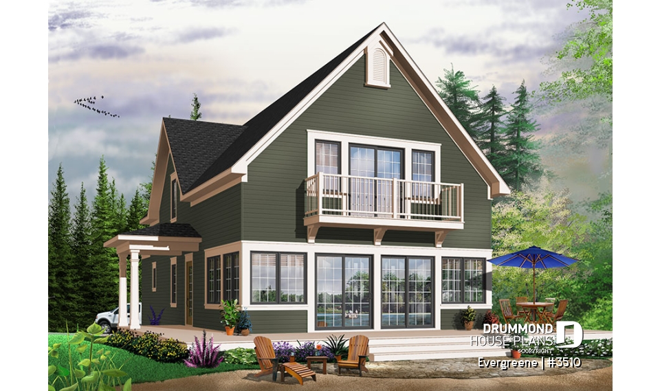 Color version 4 - Rear - Evergreene