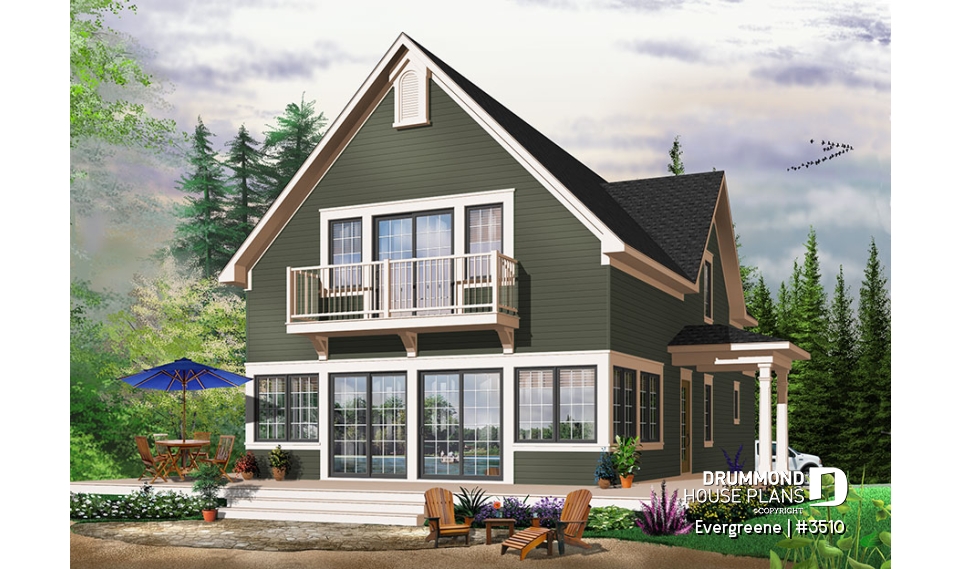 Color version 4 - Rear - Evergreene