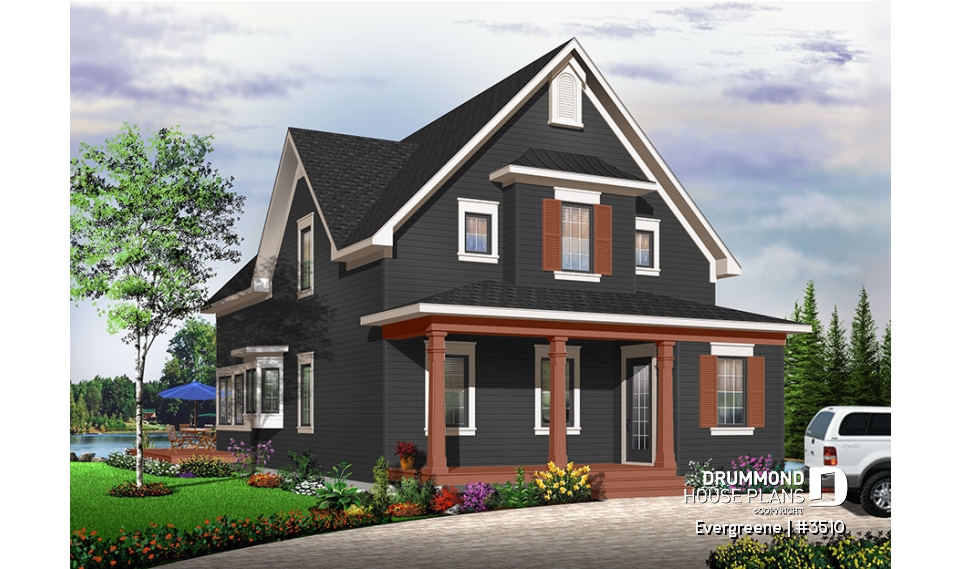 Color version 5 - Front - Evergreene