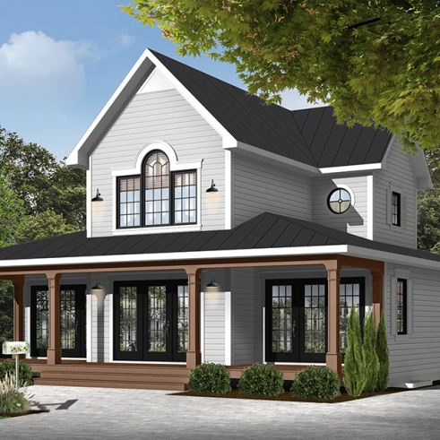 rear elevation - Edgewater