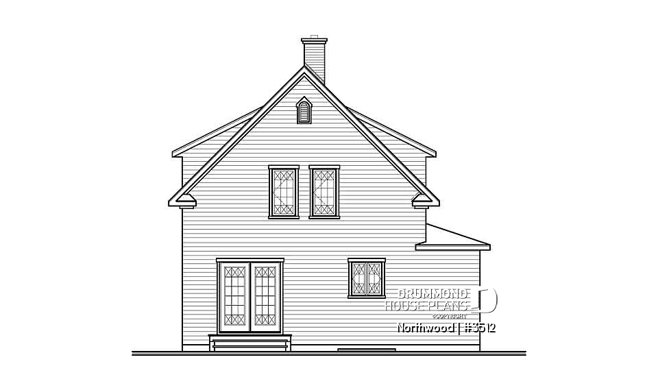 rear elevation - Northwood