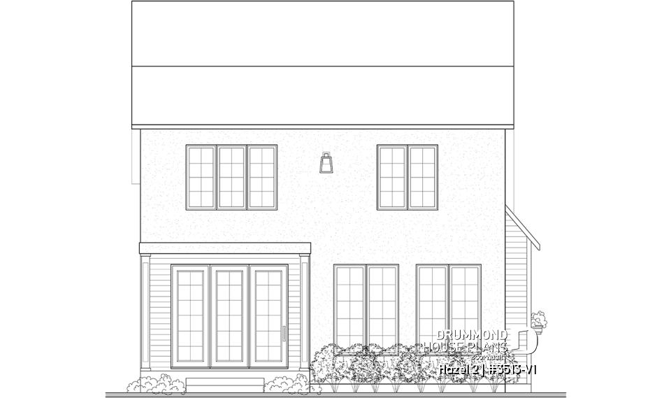 rear elevation - Hazel 2