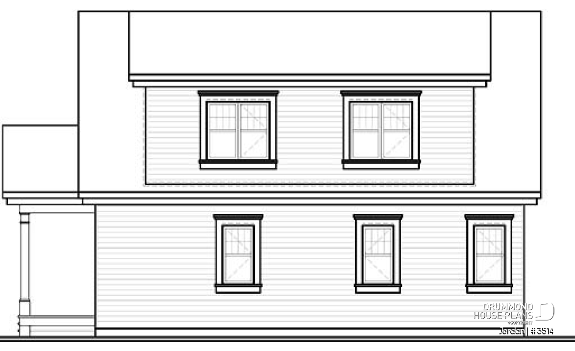 rear elevation - Jordan