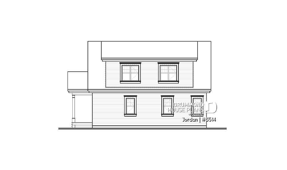 rear elevation - Jordan