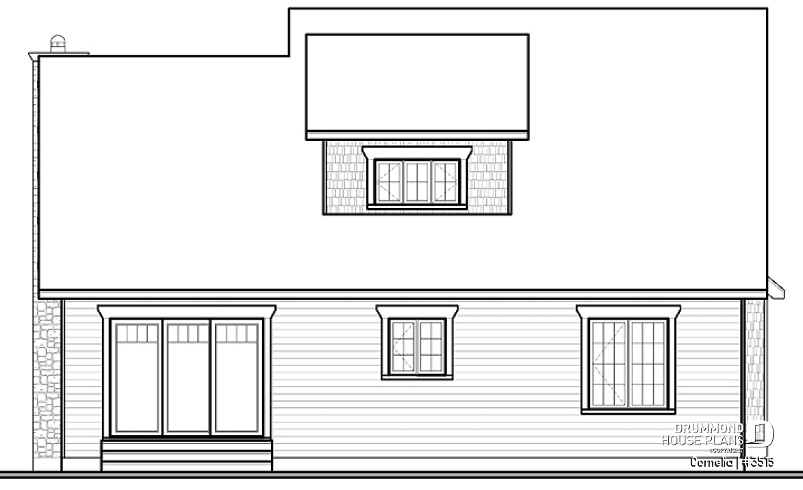 rear elevation - Cornelia