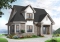 front - BASE MODEL - Country style 2-storey home plan, 3 bedroom cottage with large living room and 8'6 - Birminghame