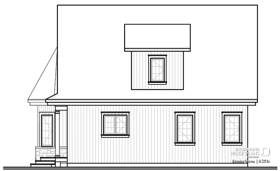 rear elevation - Birminghame