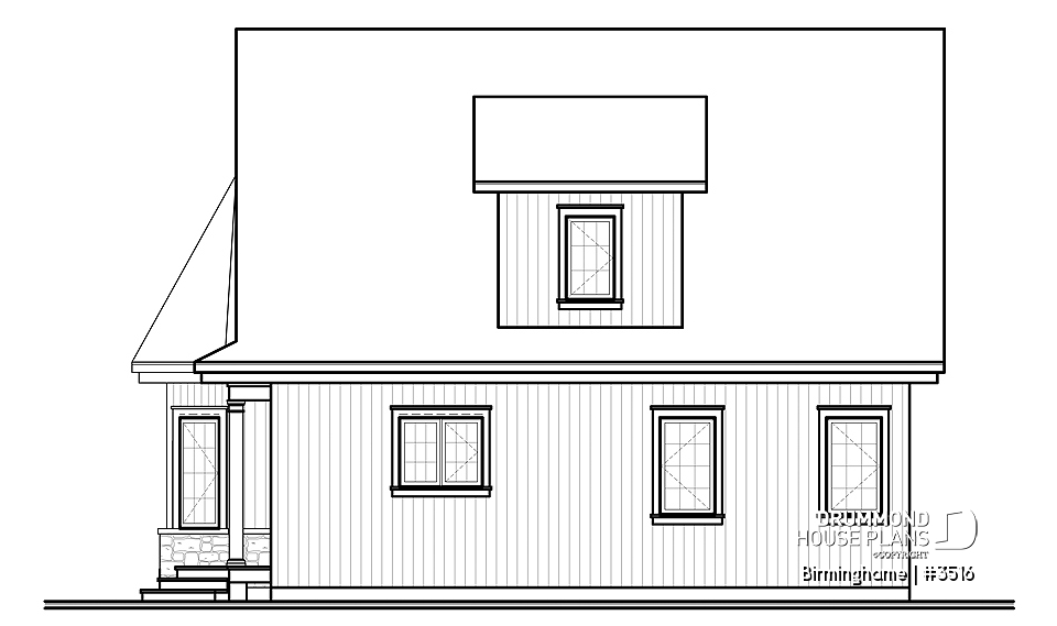 rear elevation - Birminghame
