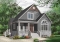 Color version 4 - Front - Affordable Craftsman inspired home with cathedral ceiling, 3 bedrooms, 2 bathrooms and mezzanine - Minuet
