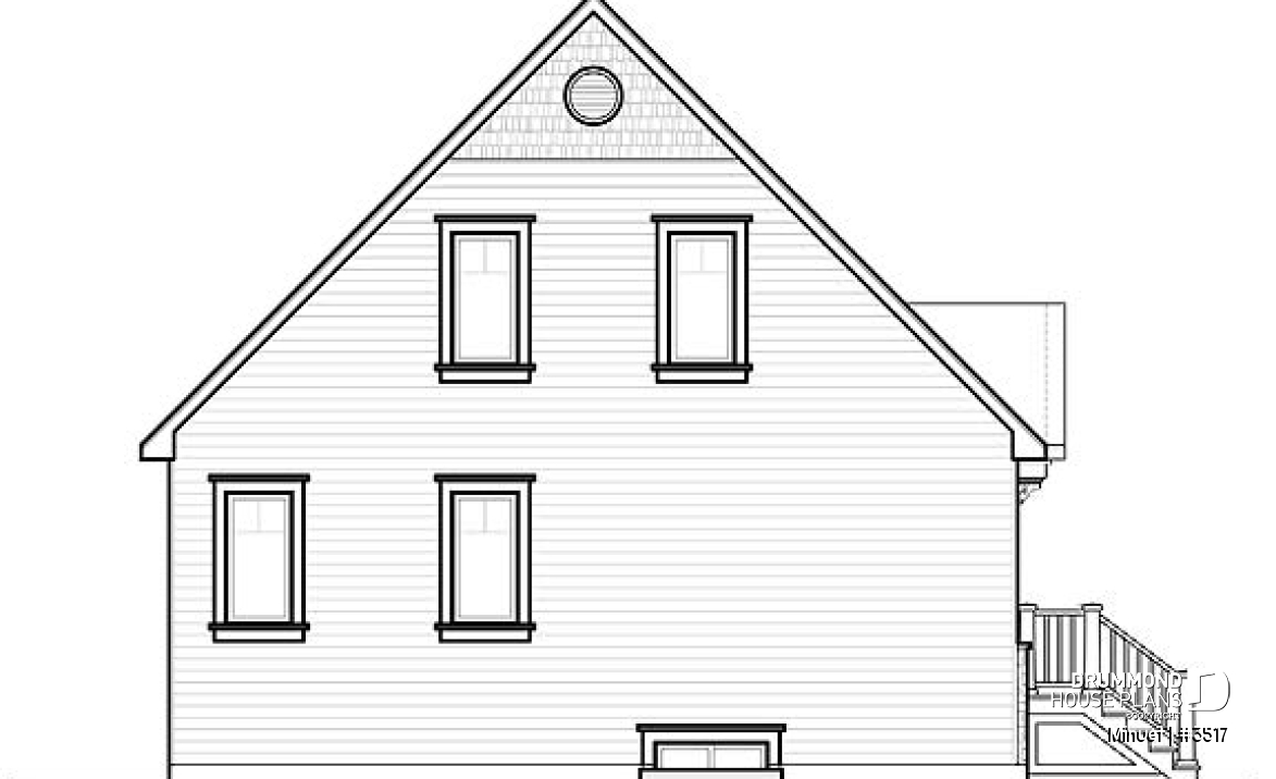 rear elevation - Minuet