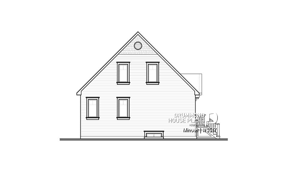 rear elevation - Minuet