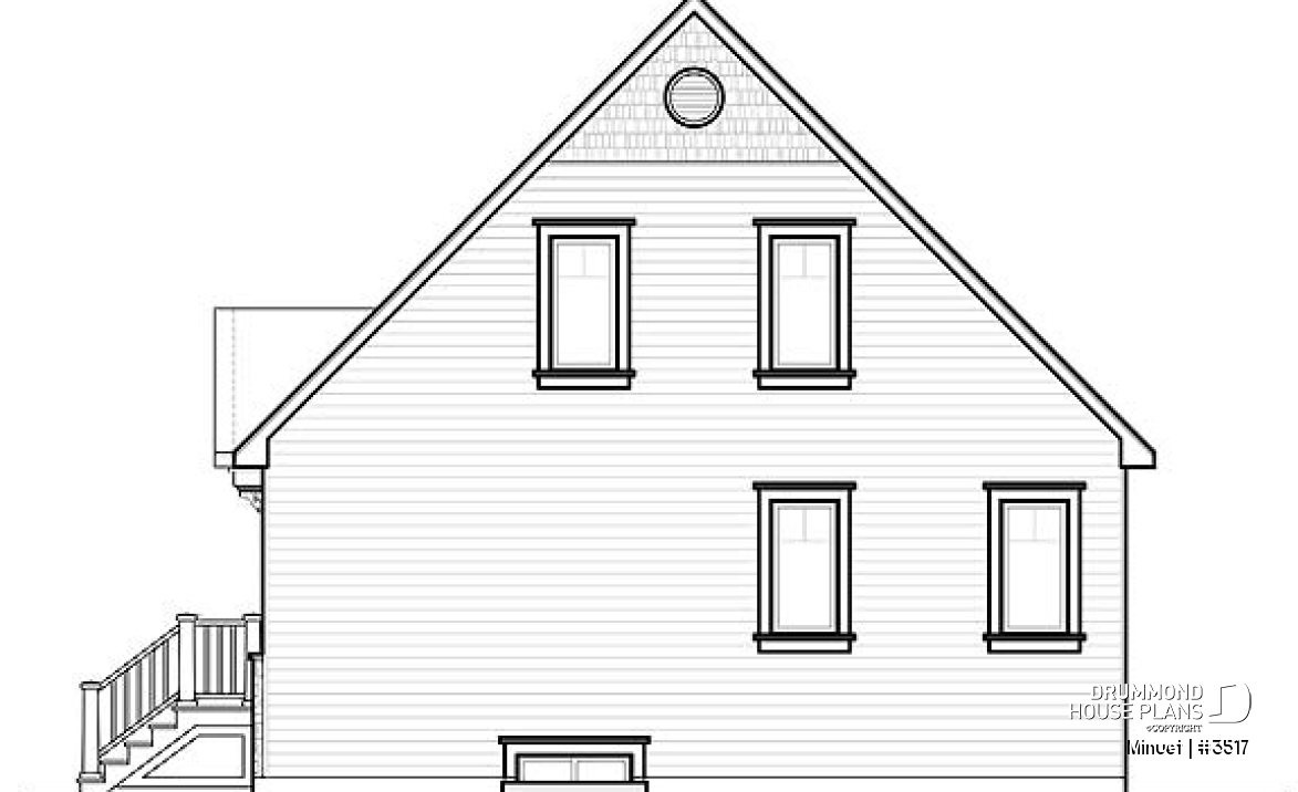 rear elevation - Minuet