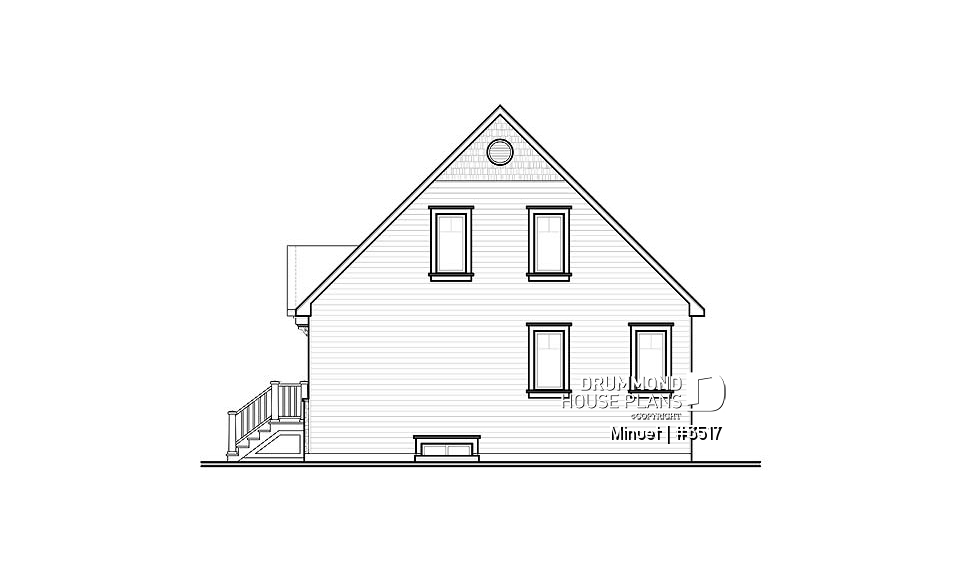 rear elevation - Minuet