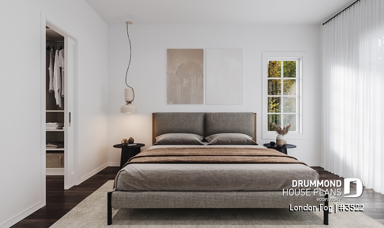 Photo Bedroom - London Fog