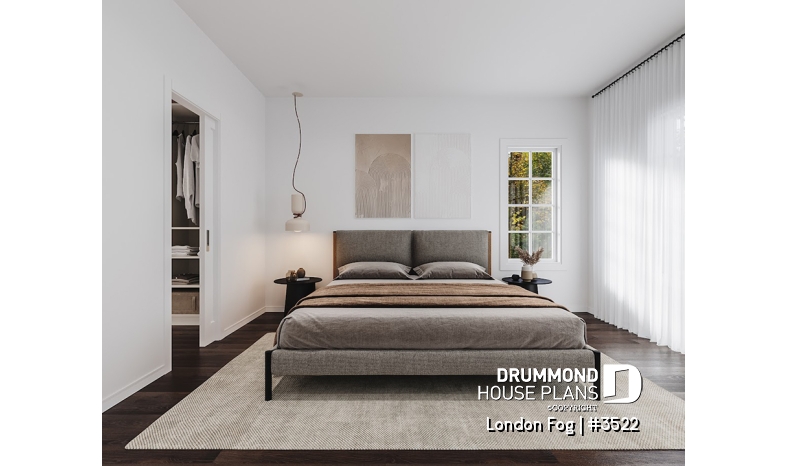 Photo Bedroom - London Fog