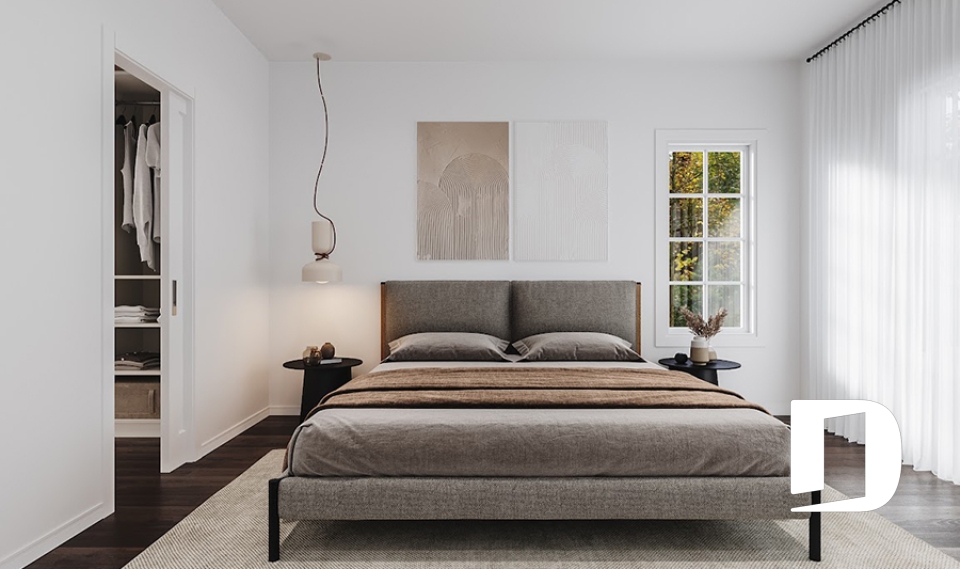 Photo Bedroom - London Fog