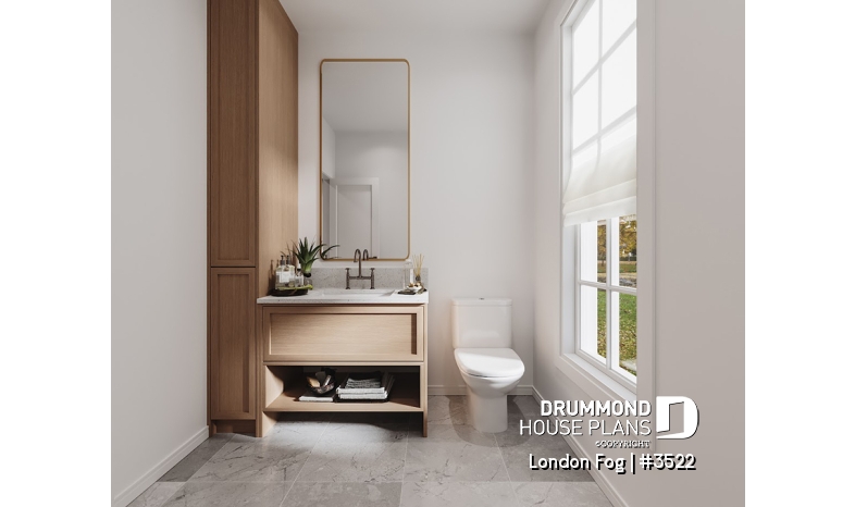 Photo Half bath - London Fog