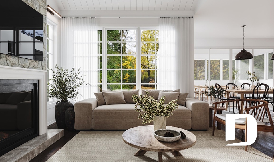 Photo Living room - London Fog