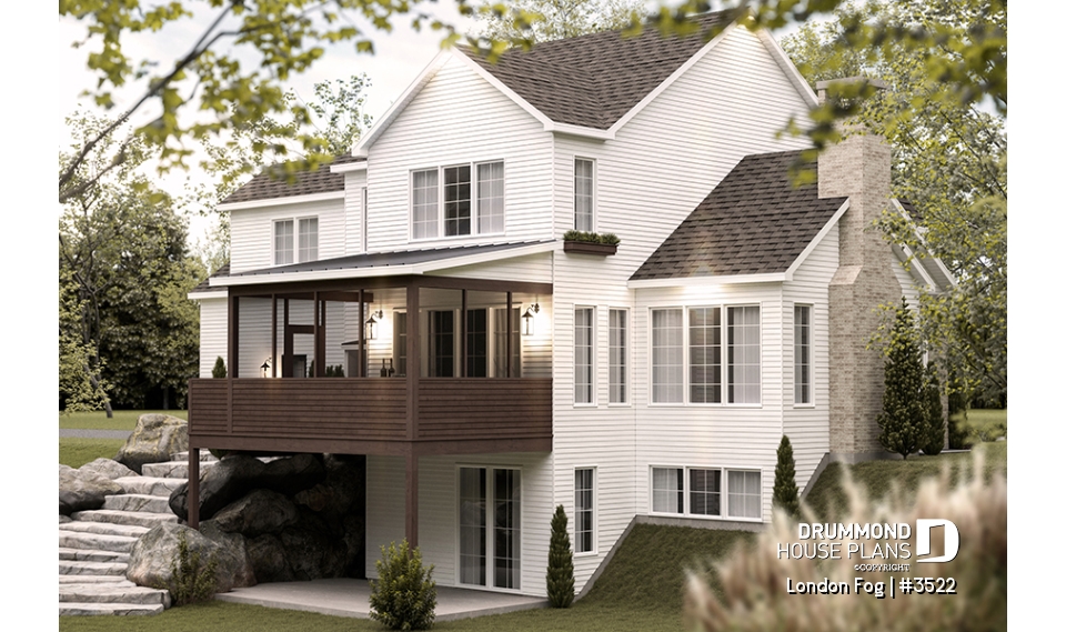 Rear view - BASE MODEL - London Fog