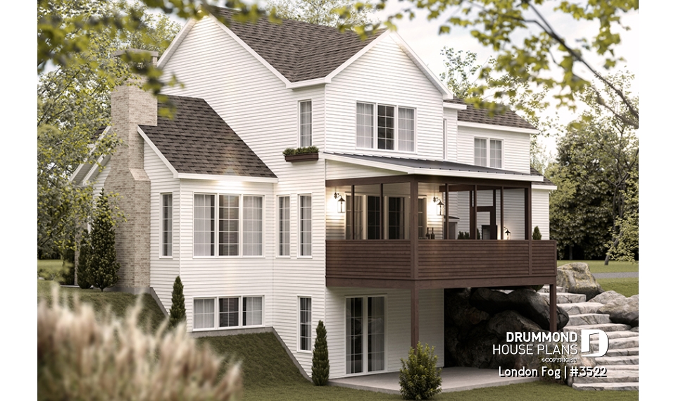 Rear view - BASE MODEL - London Fog