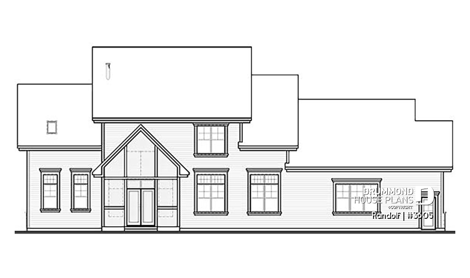 rear elevation - Randolf