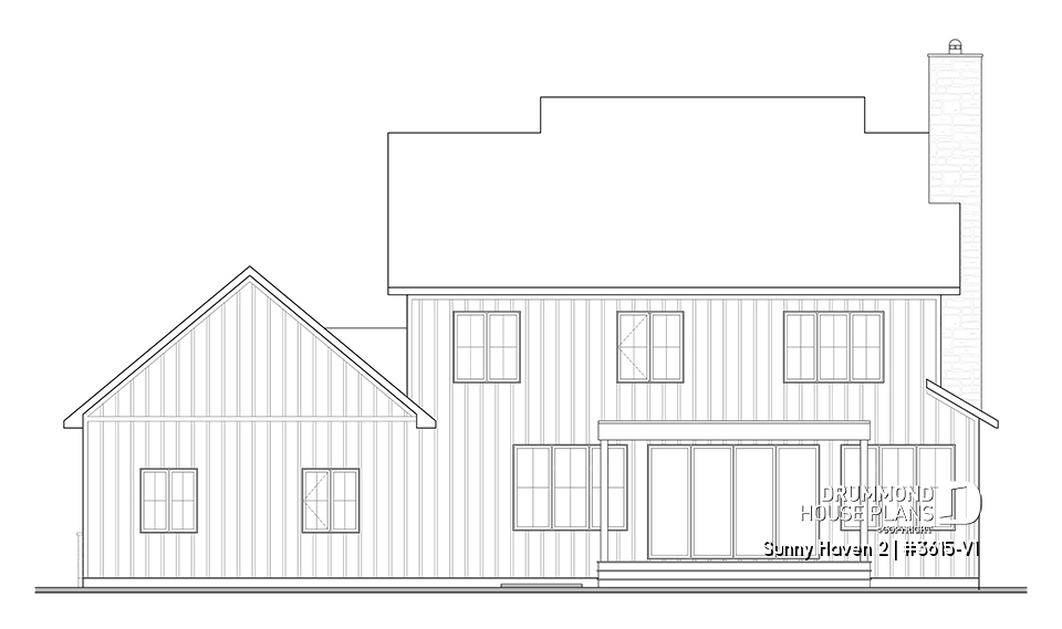 rear elevation - Sunny Haven 2