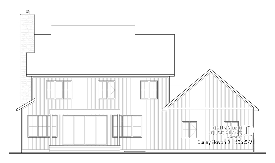 rear elevation - Sunny Haven 2