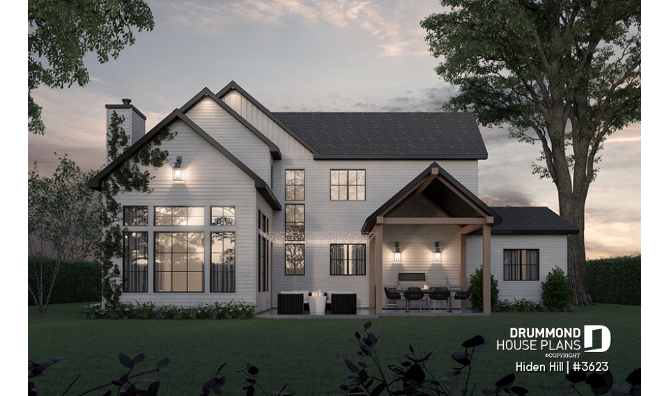 Rear view - BASE MODEL - Hiden Hill