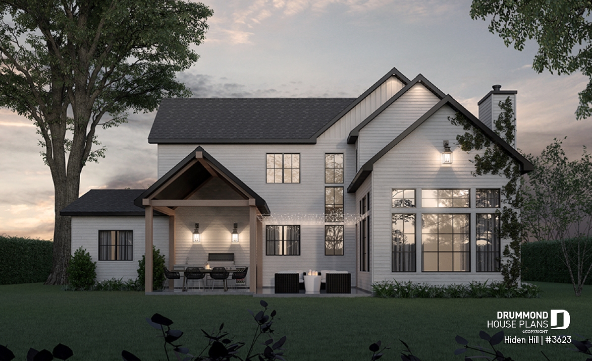 Rear view - BASE MODEL - Hiden Hill