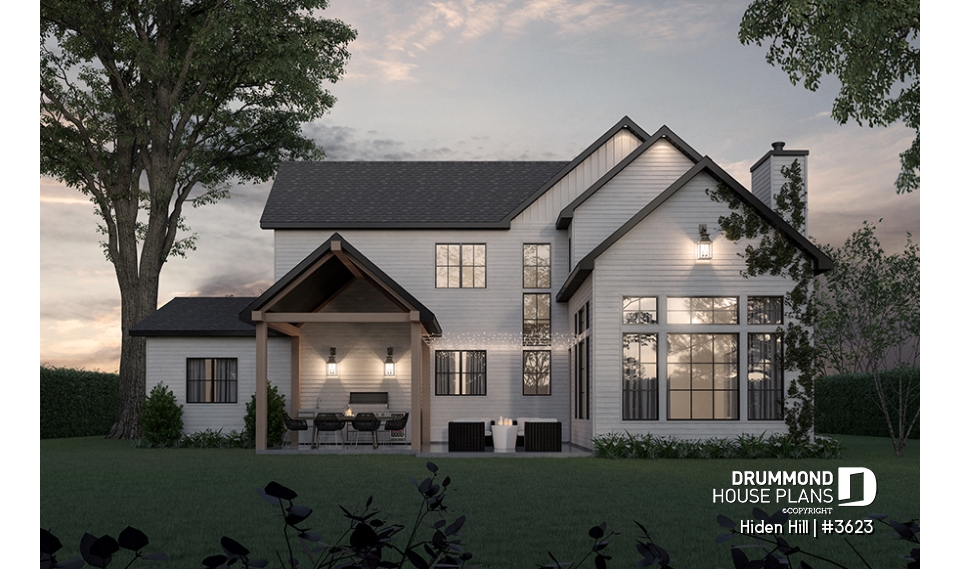 Rear view - BASE MODEL - Hiden Hill