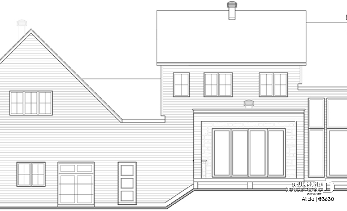 rear elevation - Alicia