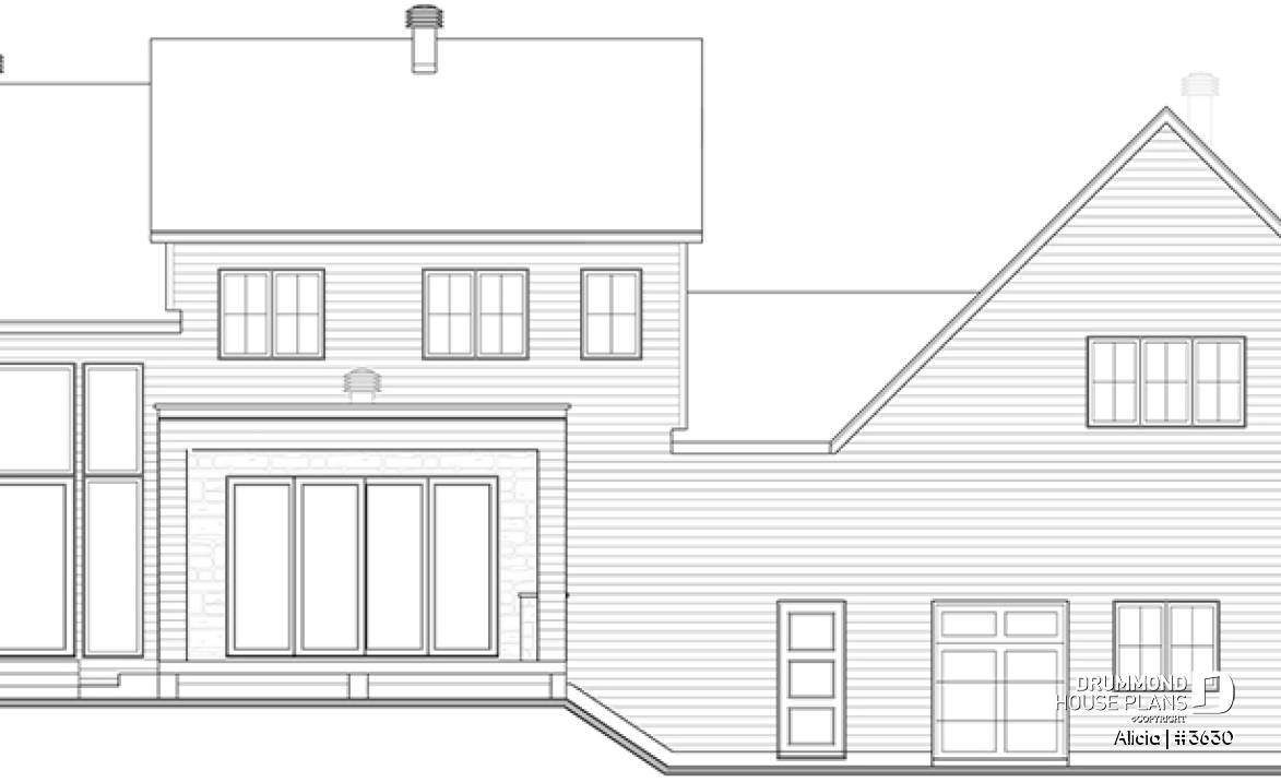 rear elevation - Alicia