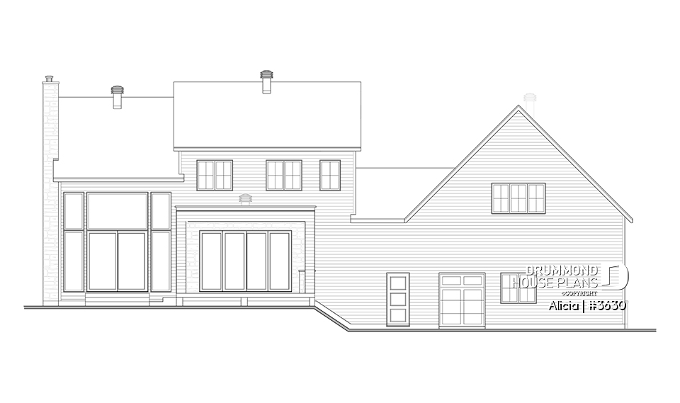 rear elevation - Alicia