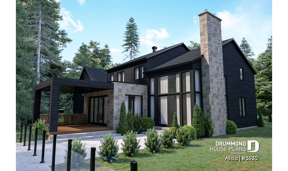 Rear view - BASE MODEL - Alicia